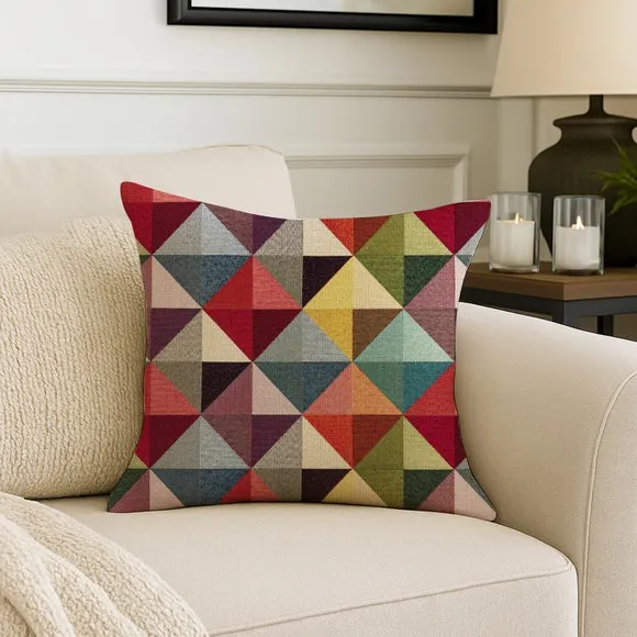 Daro Tapestry Giant Gemstone Square Cushion 1