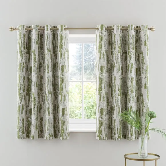 Abstract Global Eyelet Curtains (Blackout Available) 5