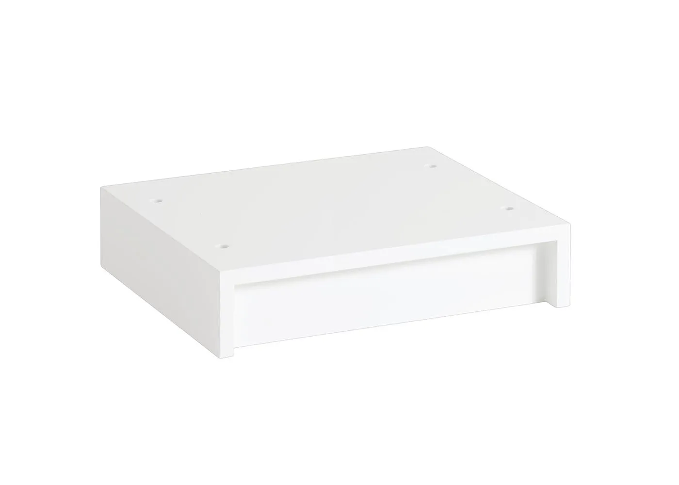 Muuto Stacked Storage System Plinth Small White 1