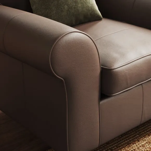 Flori Classic Leather Armchair 5