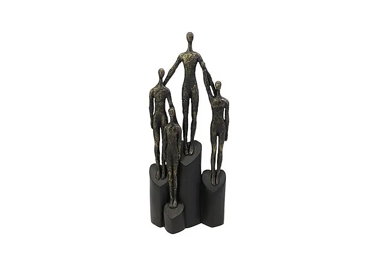 Family Sculpture on Hearts Plinth