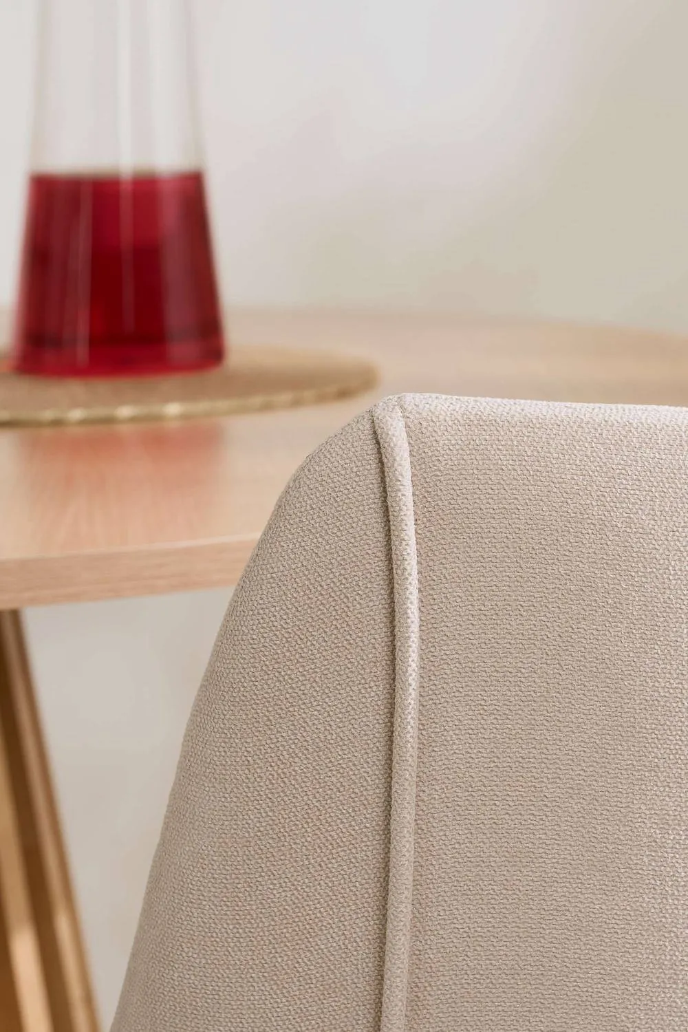 Birlea Kylo Pair Of Dining Chairs in Beige 3