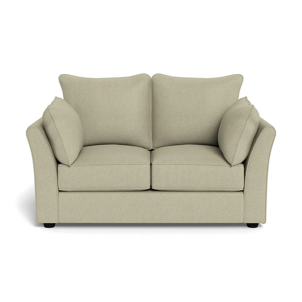 Heal's Tailor 2 Seater Sofa Cotton Grain Black Feet