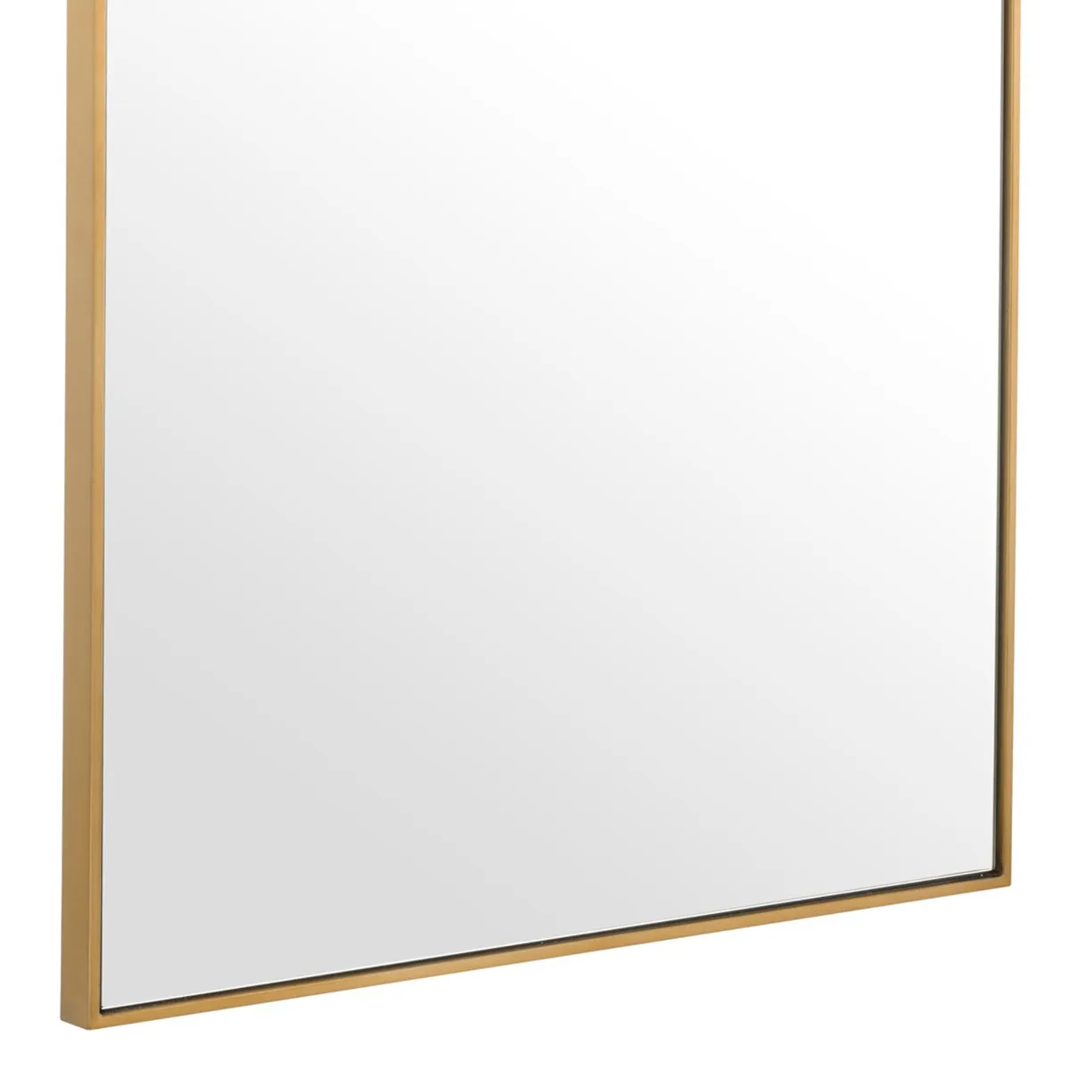 Eichholtz Redondo Mirror Brushed Brass Finish 90X180Cm, Square Metal | Barker & Stonehouse 4