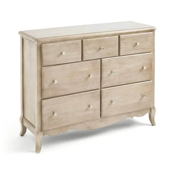 Giselle 7 Drawer Chest, Mango Wood 6