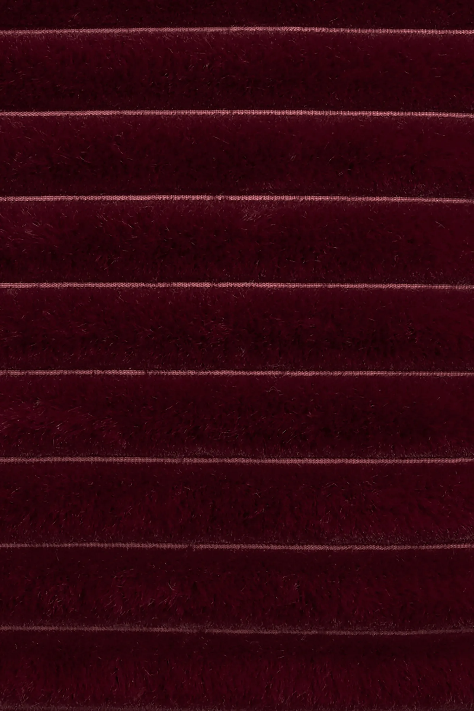 Appletree 'Morritz' Faux Fur Filled Cushion in Burgundy 4