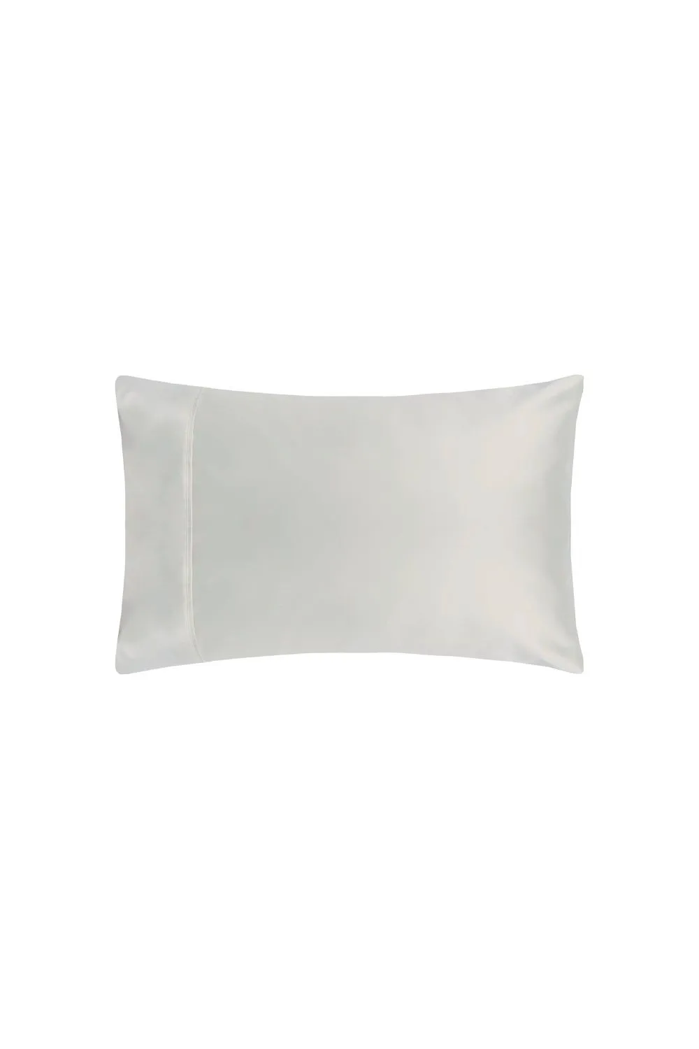 Belledorm Egyptian Cotton 200 Thread Count Housewife Pillowcase Pair in Light Grey 1