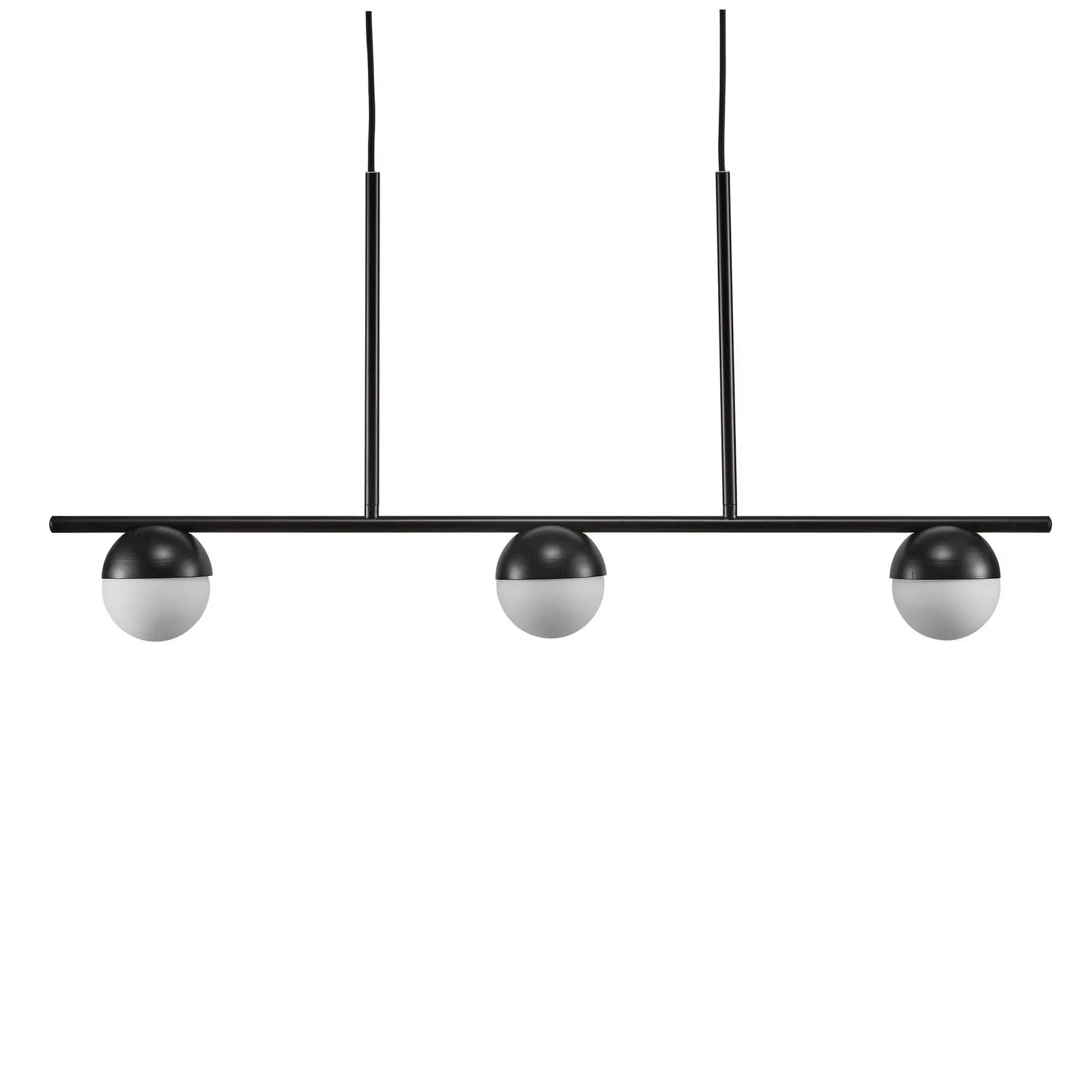Nordlux Contina Pendant Light Black Metal Dining Room G9 Mains 10cm 2