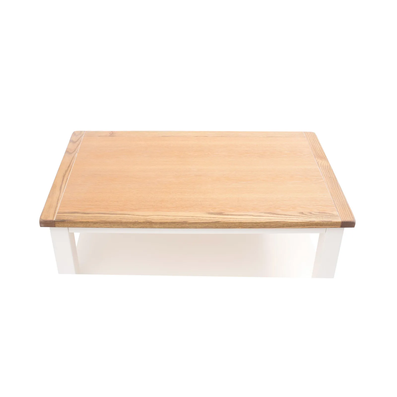 Cabinet Bits Coffee Table with Shelf - H45 W100 D60cm in Off-White 4
