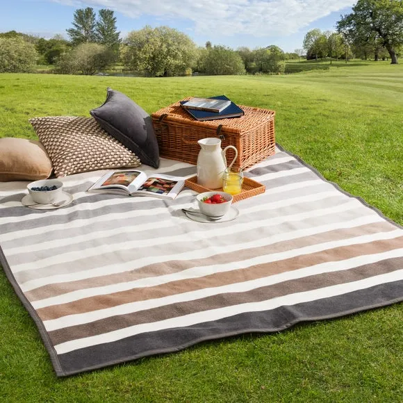Sloane Striped Throw Blanket 5