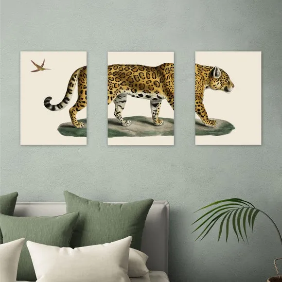 East End Prints Set of 3 Jaguar Prints 1