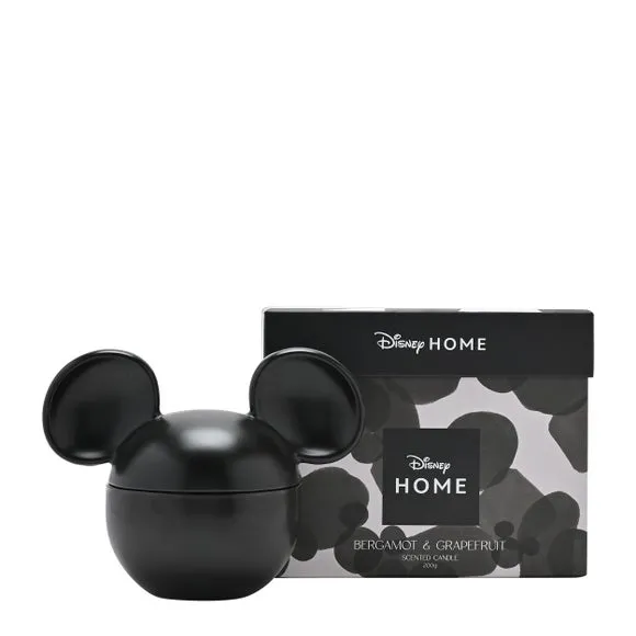 Disney Mickey Black Ceramic Bergamot & Grapefruit Candle 3