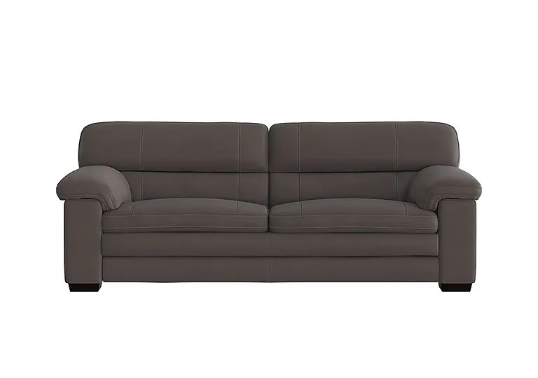 Cozee Fabric 3 Seater Sofa - Dark Grey
