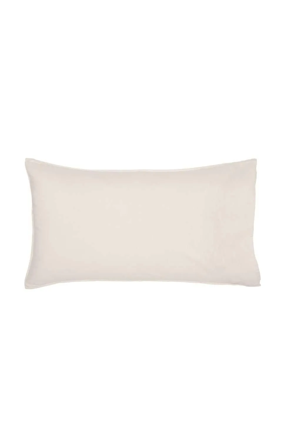 Murmur 'Linen Rich Plain Dye Still' Standard Pillowcase in Ivory