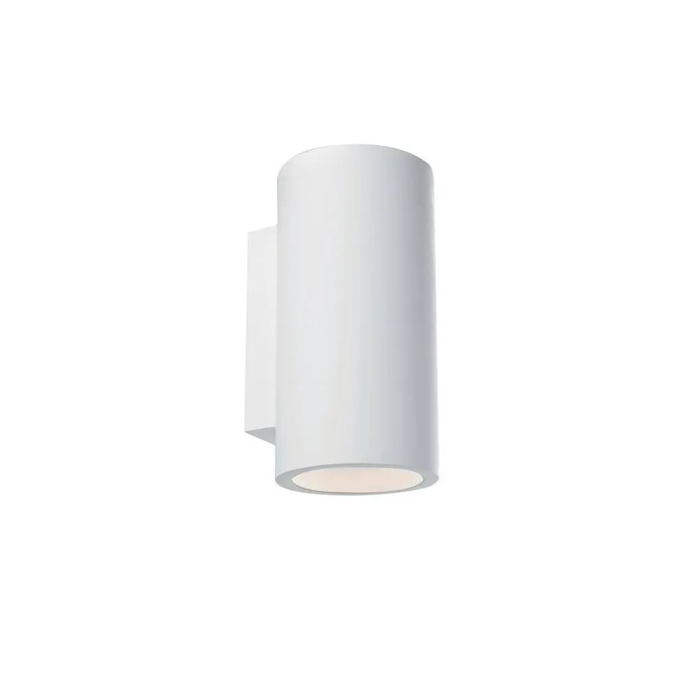 Netlighting Banjie Paintable Plaster Wall Lamp White GU10