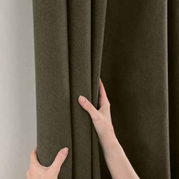 Luna Brushed Eyelet Curtains (Blackout Available) 3