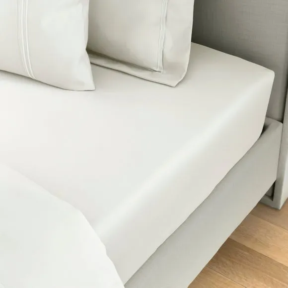 Dorma Egyptian Cotton Sateen 1200 Thread Count Fitted Sheet