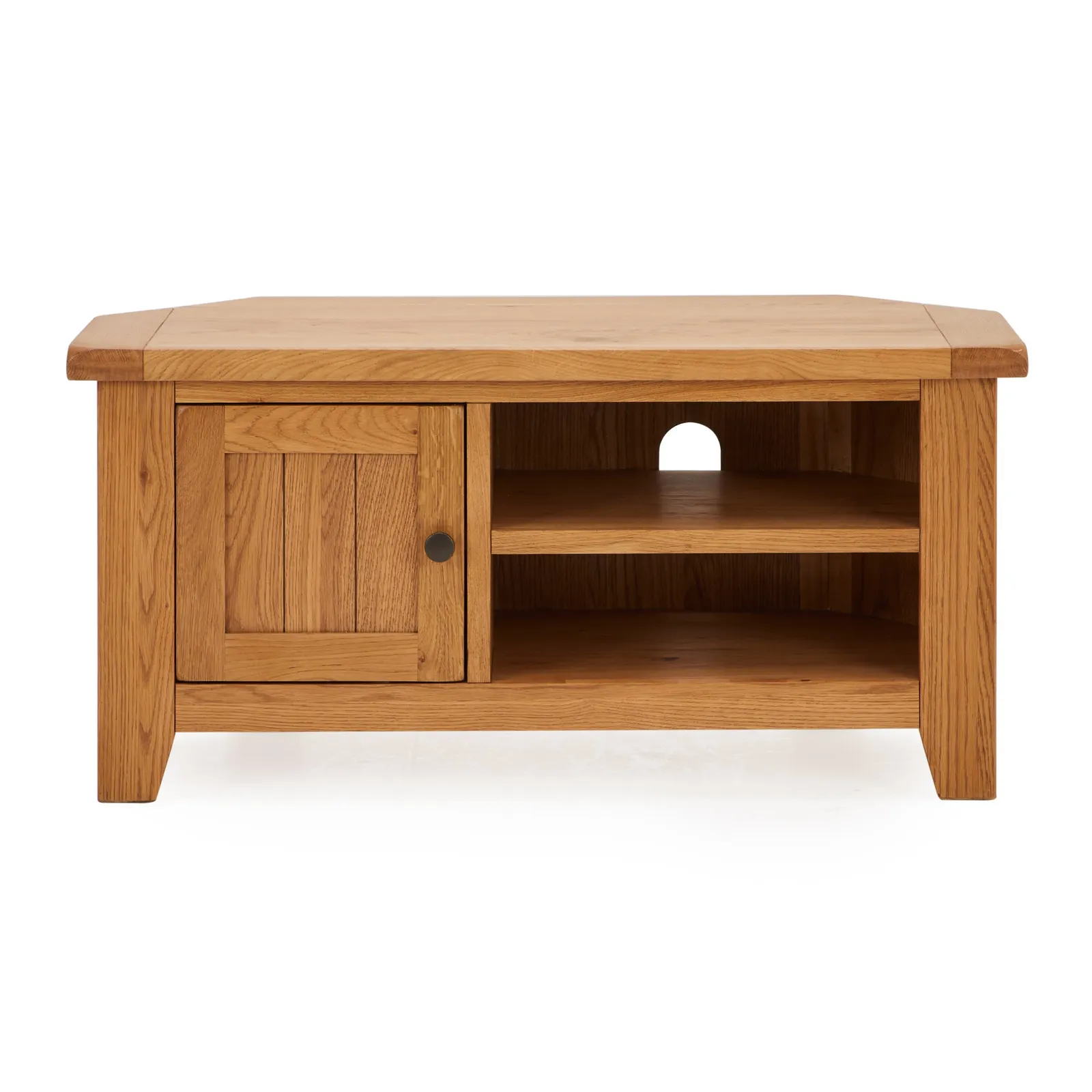 Oakville Corner TV Stand Brown