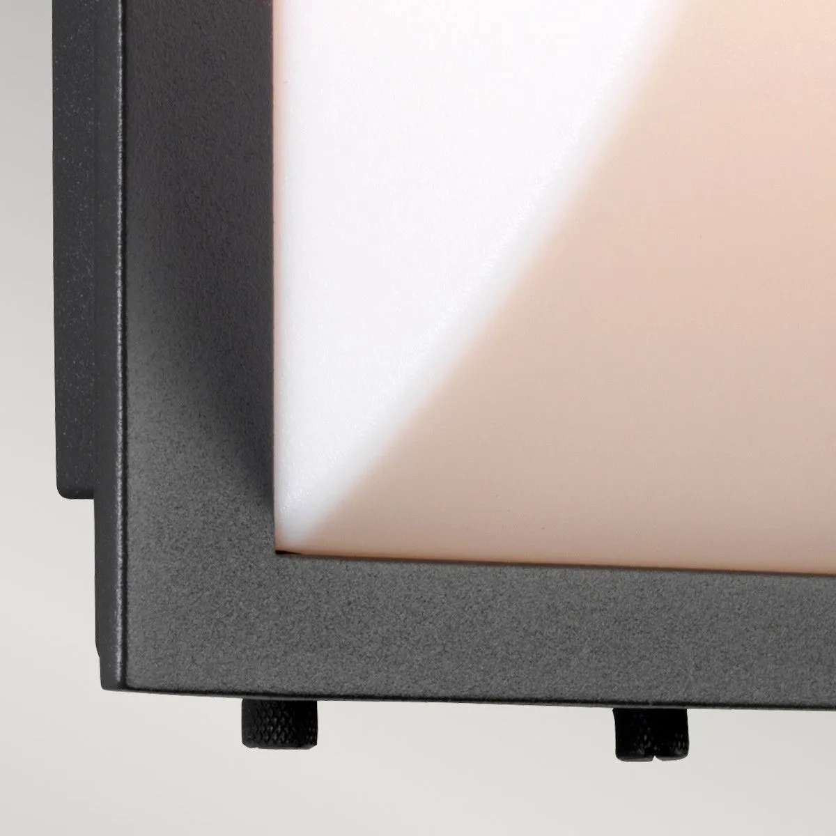 Netlighting Sven 1 Light Wall Lantern Graphite Finish IP65 E27 in Grey 4