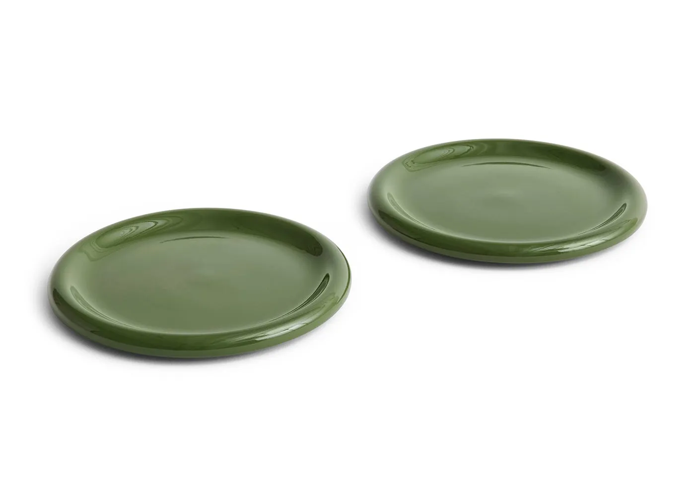 HAY Barro Dinner Plate Set of 2 Green
