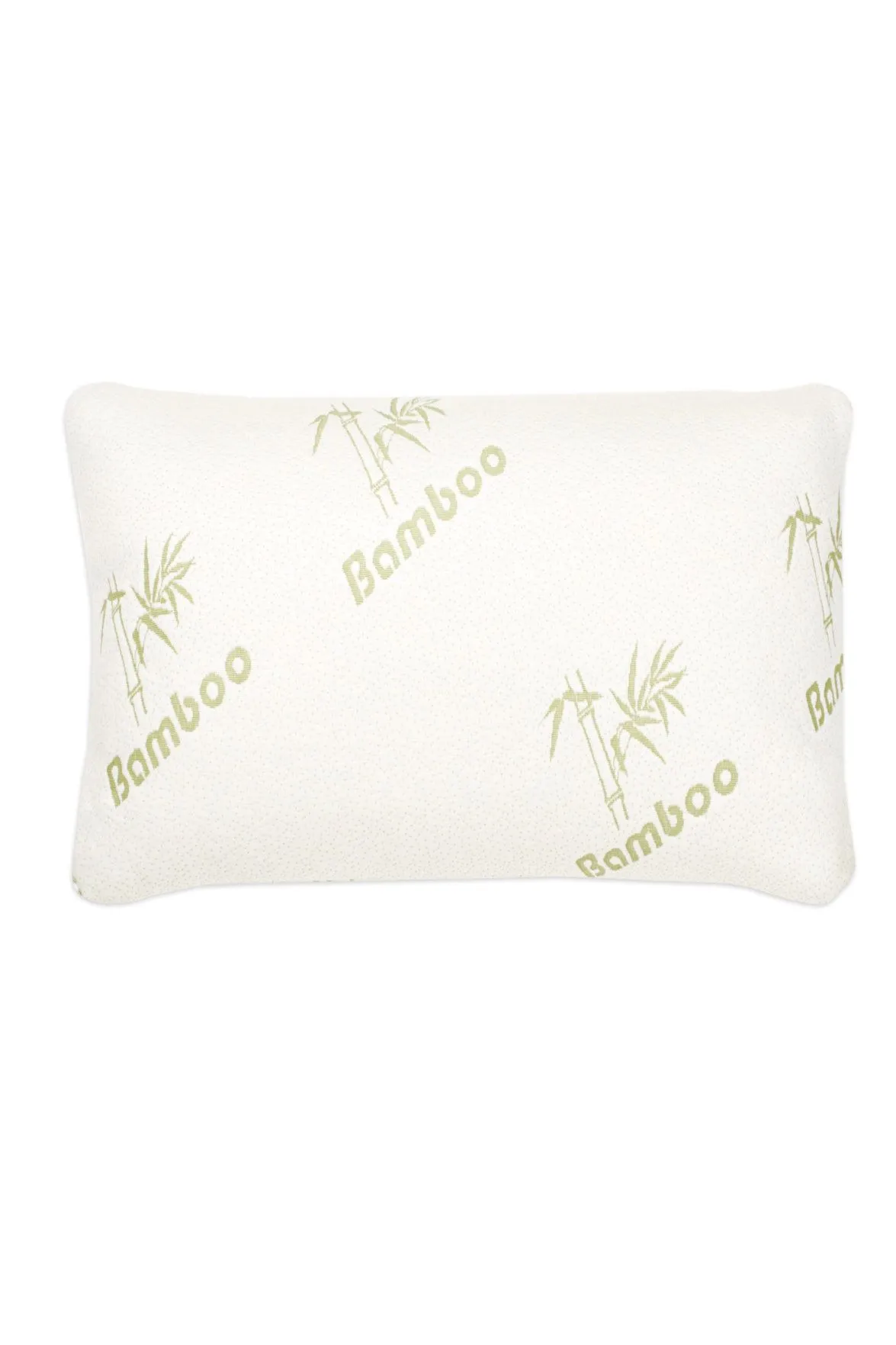 Ezysleep Medium Support Bamboo Memory Foam Single Pillow in White
