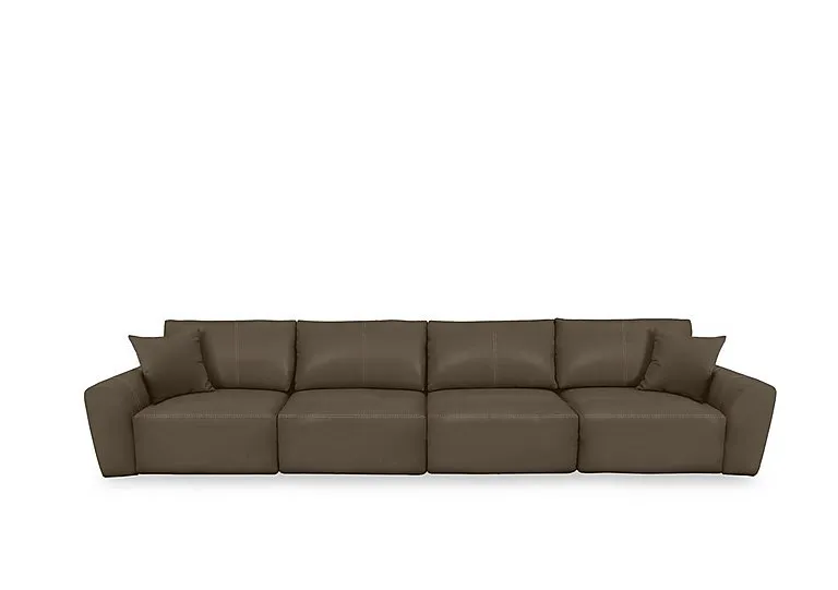 Gemini NC Leather 4 Seater Power Glider Sofa