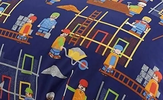 Portfolio Home Building Site Colourful Children Duvet Cover 3