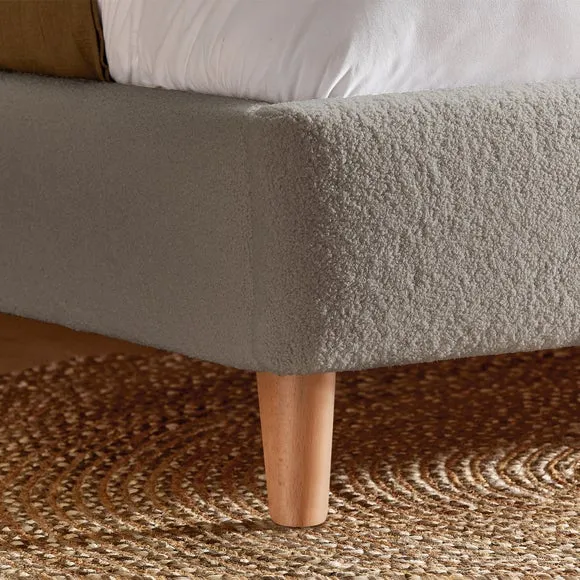 Silentnight Evana Bed Frame, Boucle 6