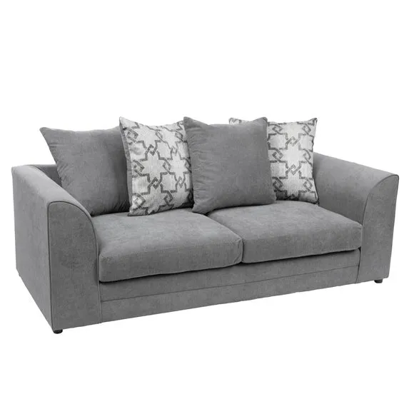 Washington Brushed Chenille 3 Seater Sofa 3