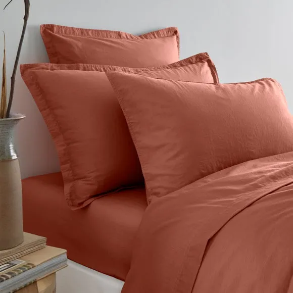 Soft Washed Recycled Cotton Flat Sheet 1