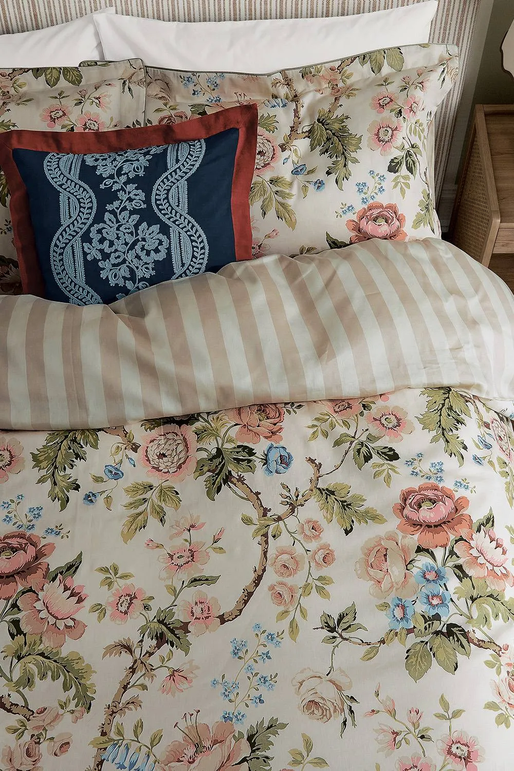 Sanderson 'Hykenham' Cotton Duvet Cover Set 2