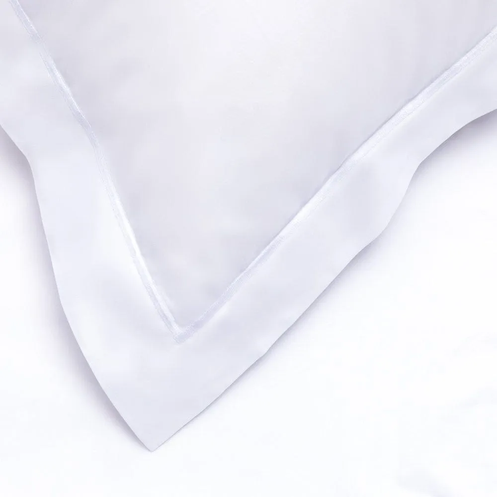 Heal's 400 Thread Count Egyptian Cotton White Duvet Cover Single 3