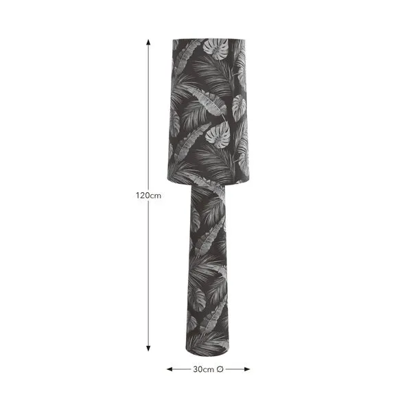 Voyager Leaf Fabric Floor Lamp 6
