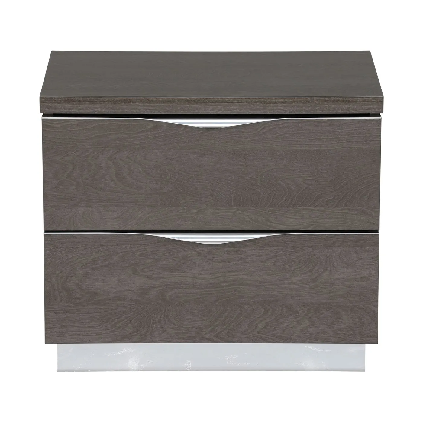 Lutyen Small Bedside Table, Grey Wood | Barker & Stonehouse 2