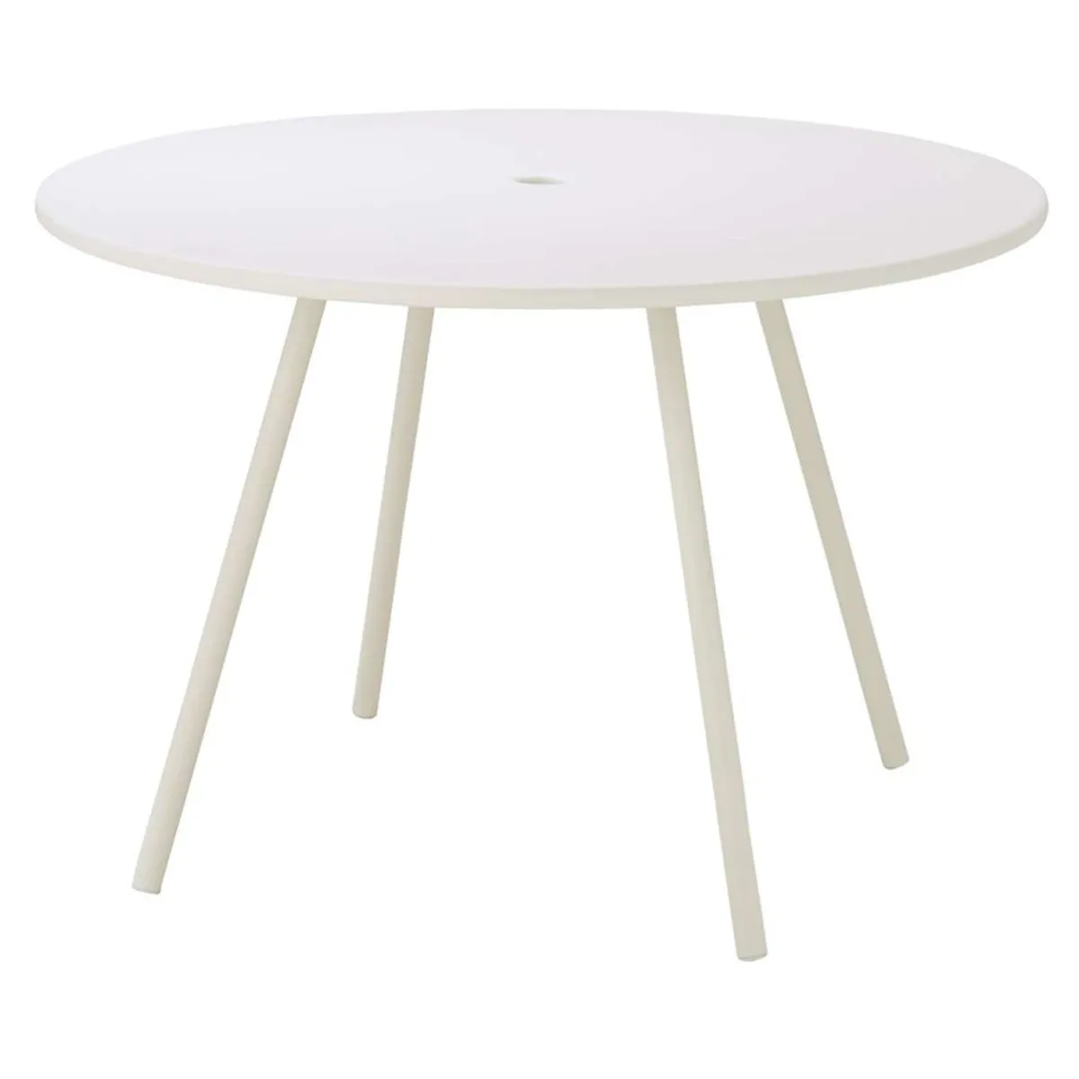 Cane-line Area Garden Dining Table, White