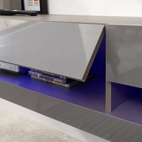 Galicia Extra Wide TV Unit with Shelving for TVs up to 75" 4