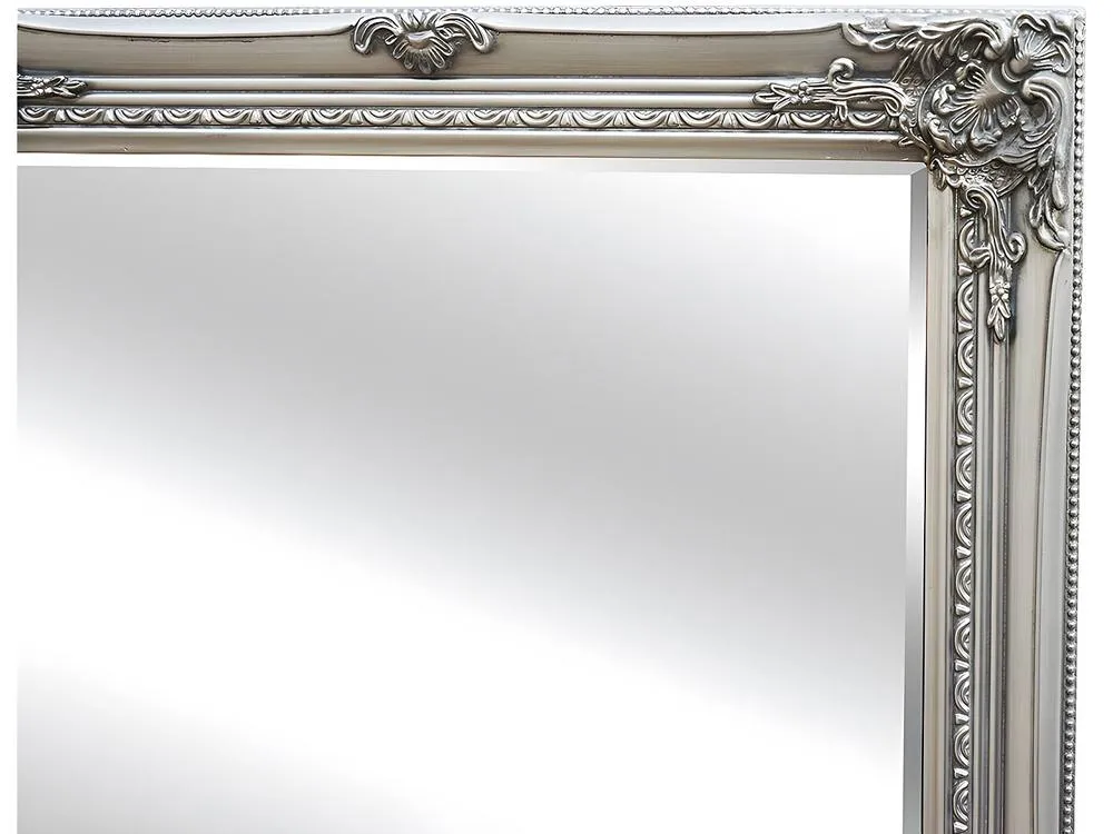 Vente-unique Eucalyptus Wood Mirror With Mouldings - L60 X H140 Cm - Silver 5