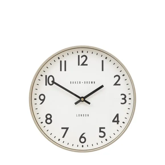 Cedar & Sage Norton Round Wall Clock 6