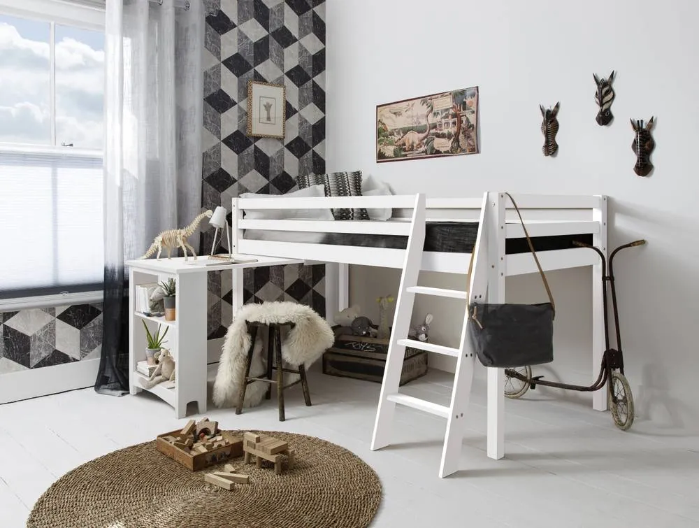 Nöa and Nani Pull out Desk for Cabin Bed in White 2