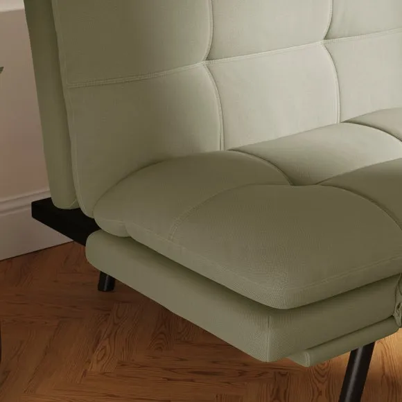 Harrison Quilted Chenille Clic Clac Sofa Bed 4
