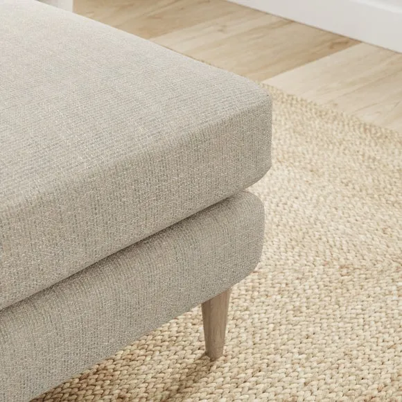 Sven Chunky Tonal Weave Footstool 3