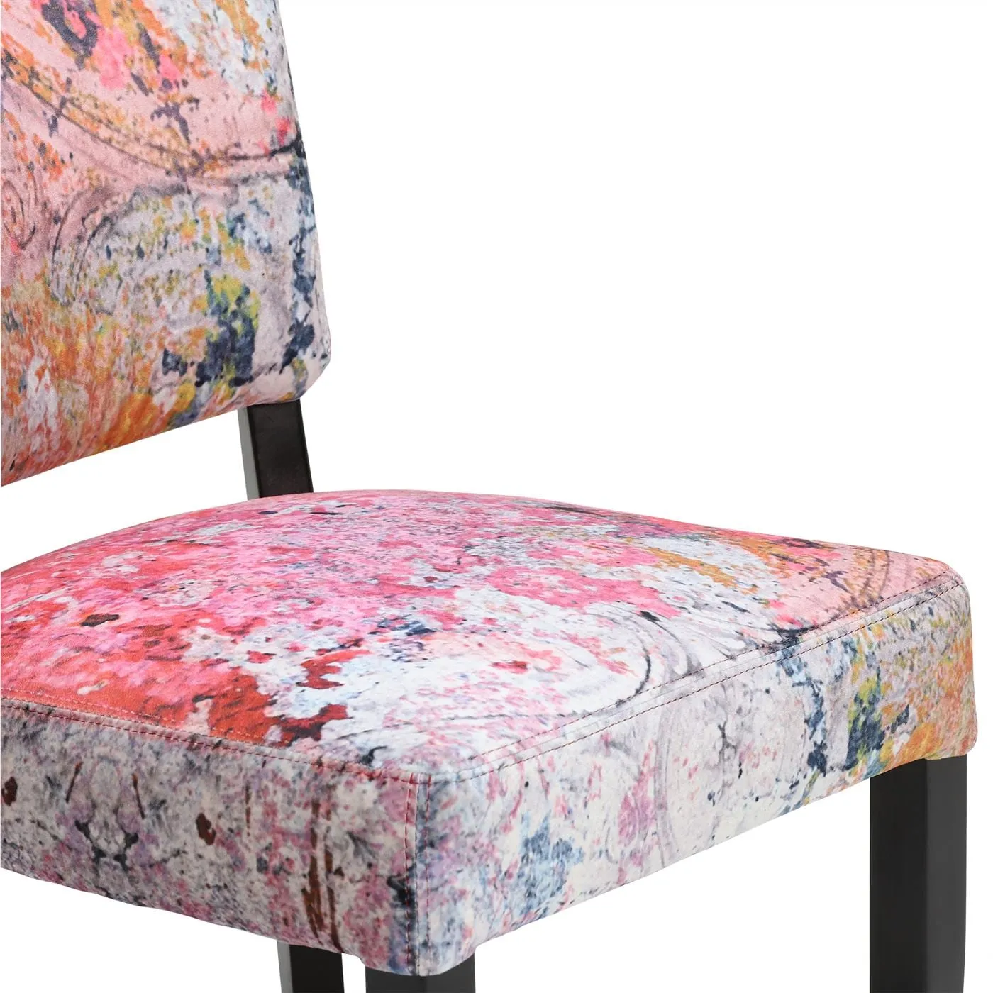 Timothy Oulton Mimi Dining Chair, Pink Velvet | Barker & Stonehouse 6