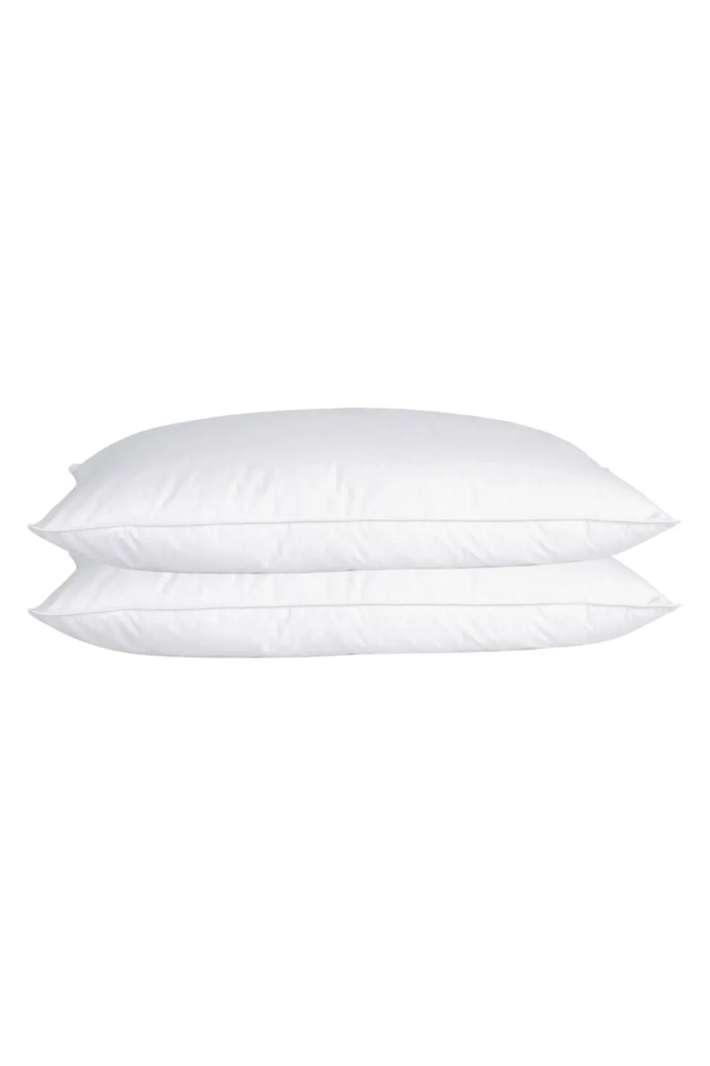 Martex Duck Feather & Down Pillow - Side Sleepers - Medium/Firm - Pack of 2 in White 5