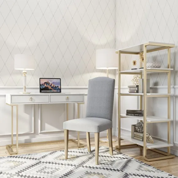 Cosmo Living Camila 5 Shelf Bookcase 3