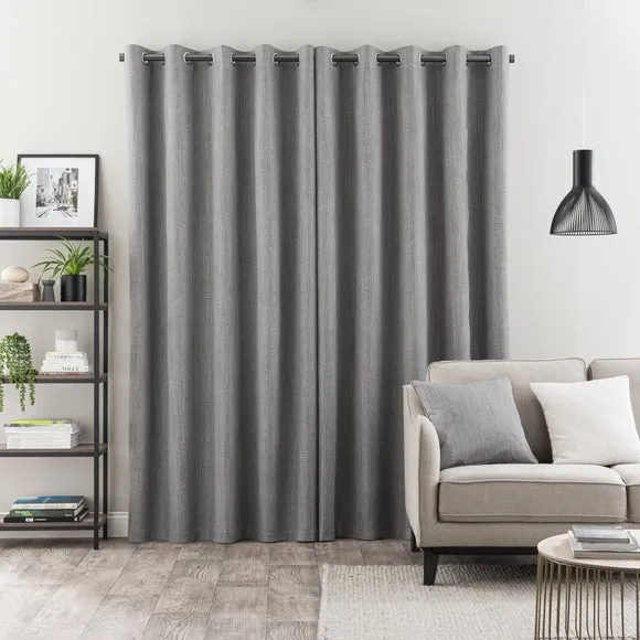 Solar Blackout Eyelet Curtains 5