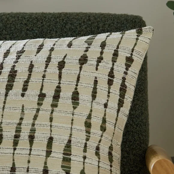 Abstract Stripe Square Cushion 2