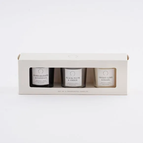 Simplicity Collection Votive Candle Set 4
