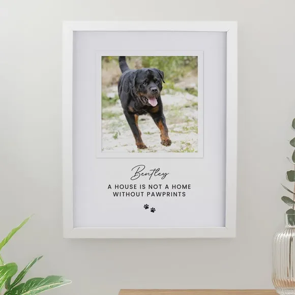 Personalised Pet Photo Framed Print 2