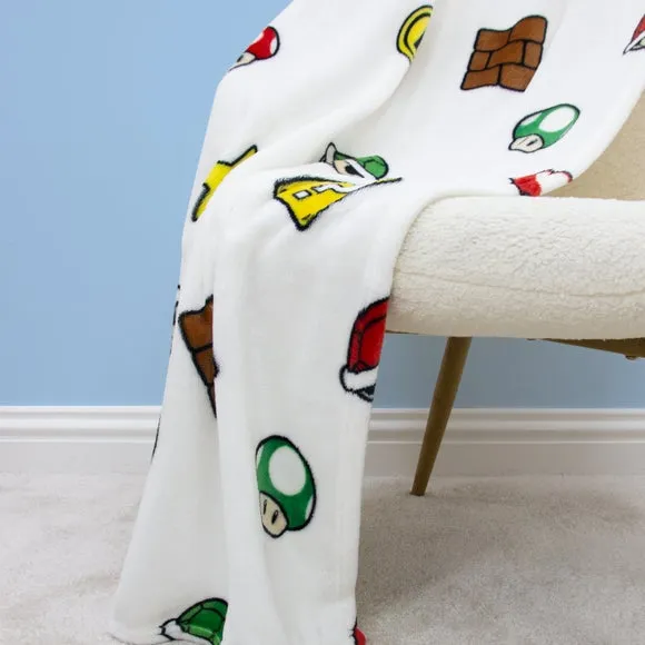 Super Mario 150cm x 100cm Throw Blanket 2
