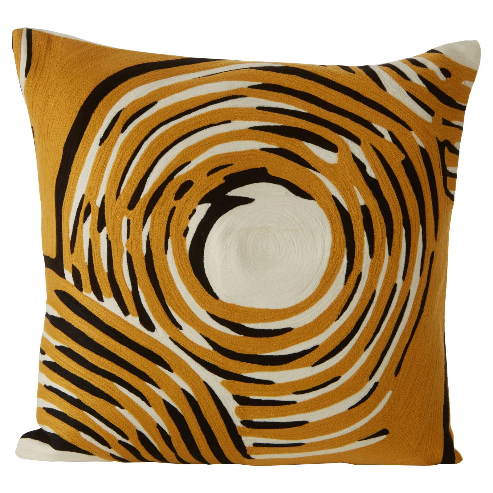 Orsina Bosie Ozella Circular Design Cushion in Yellow